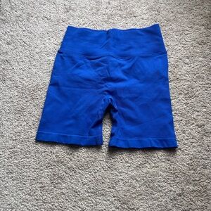 Blue Women's Bike Shorts